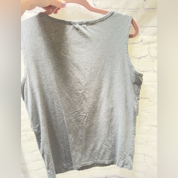 SMALLSHOW Sleeveless Maternity Nursing Tank Top Gray Size MEDIUM (Small Show) - Picture 9 of 12